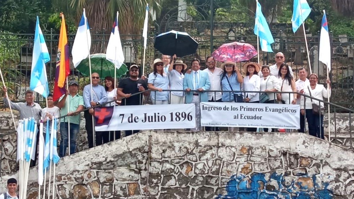 Acto. Religiosos se reunieron para recordar la hazaña.