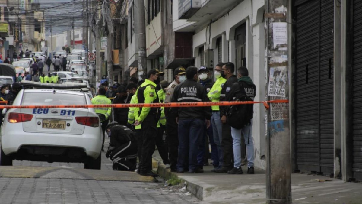 Referencial. Una persona resultó herida tras los disparos que realizaron dos sospechosos