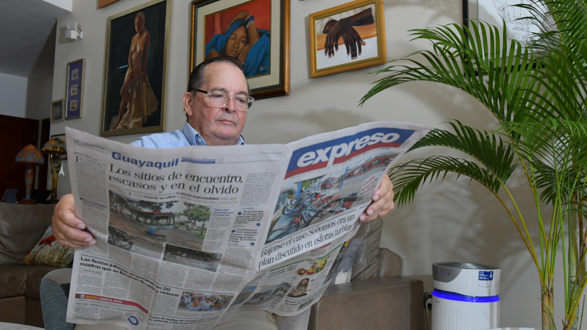 Luis Enrique Antonio Valenzuela Baquerizo, médico guayaquileño de 78 años.