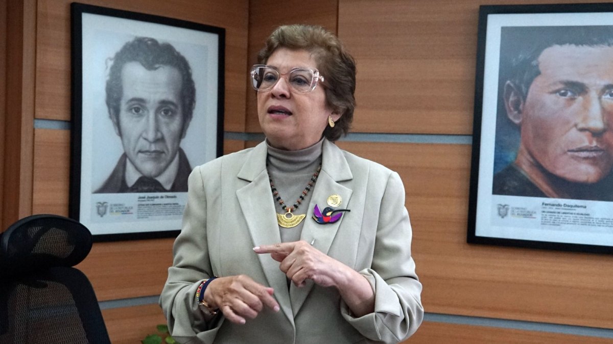 La ministra del Trabajo, Ivonne Núñez.