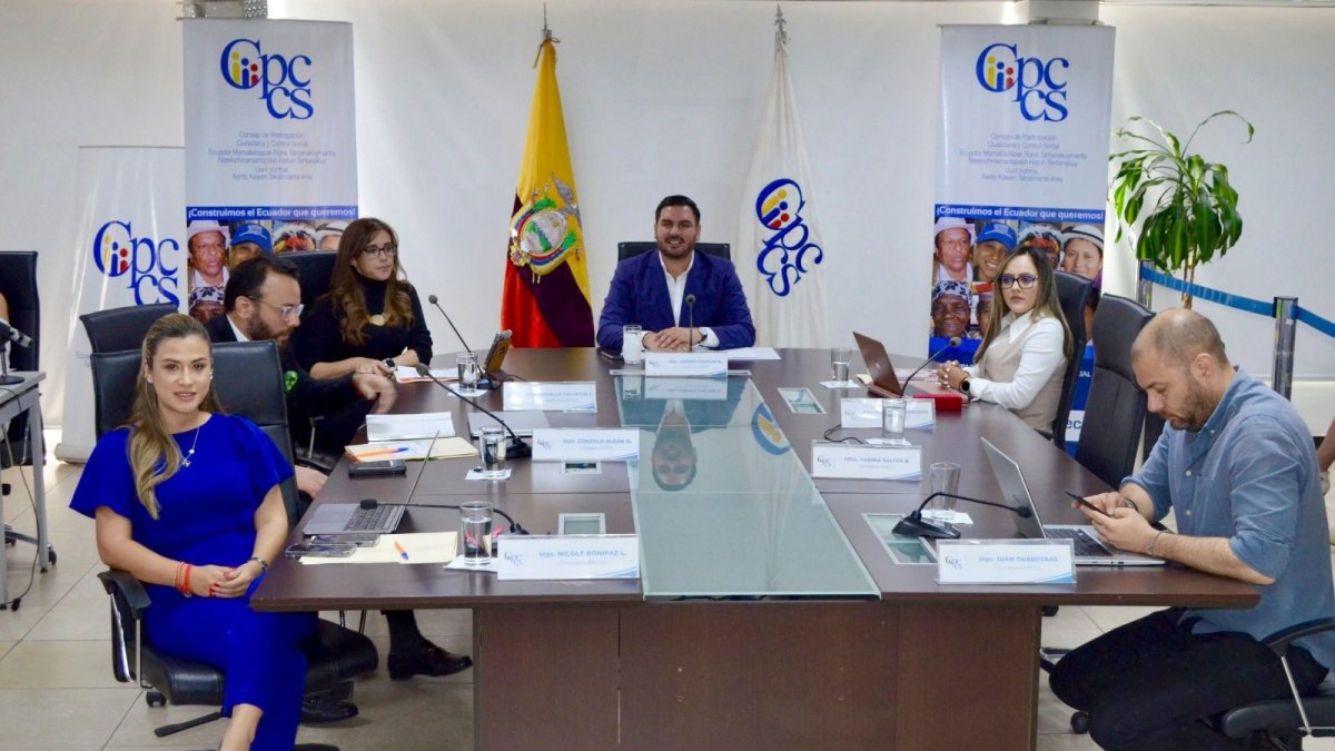 Un impasse se generó luego de la sesión del Consejo de Participación, en la continuación de la reunión, pero de forma virtual.