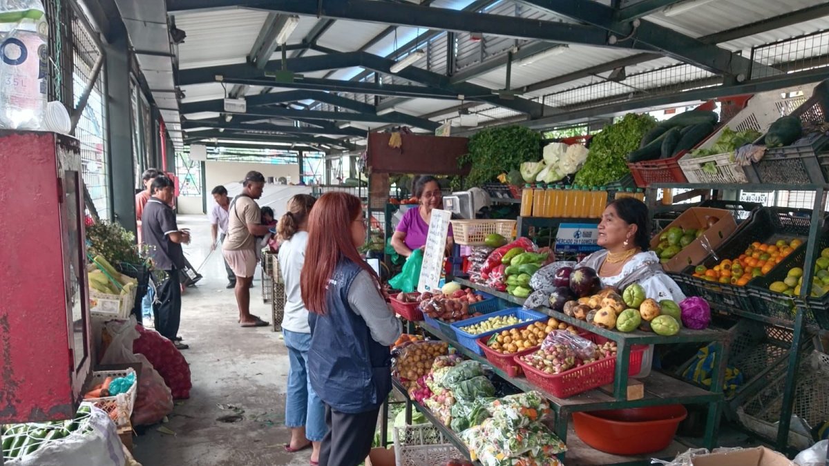 Se hicieron operativos de control de precios, peso y calidad en mercados, tiendas y minimarkets.