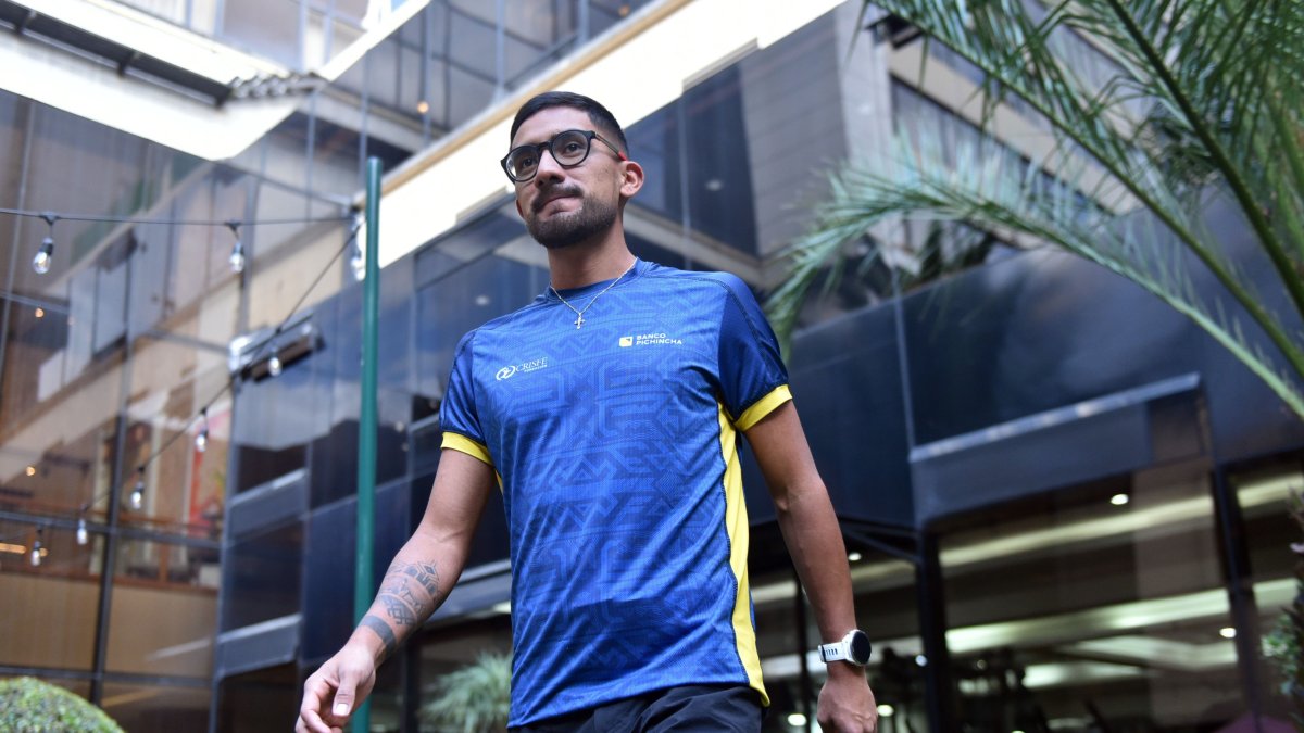 Daniel Pintado es abanderado y esperanza de medalla para el Team Ecuador.