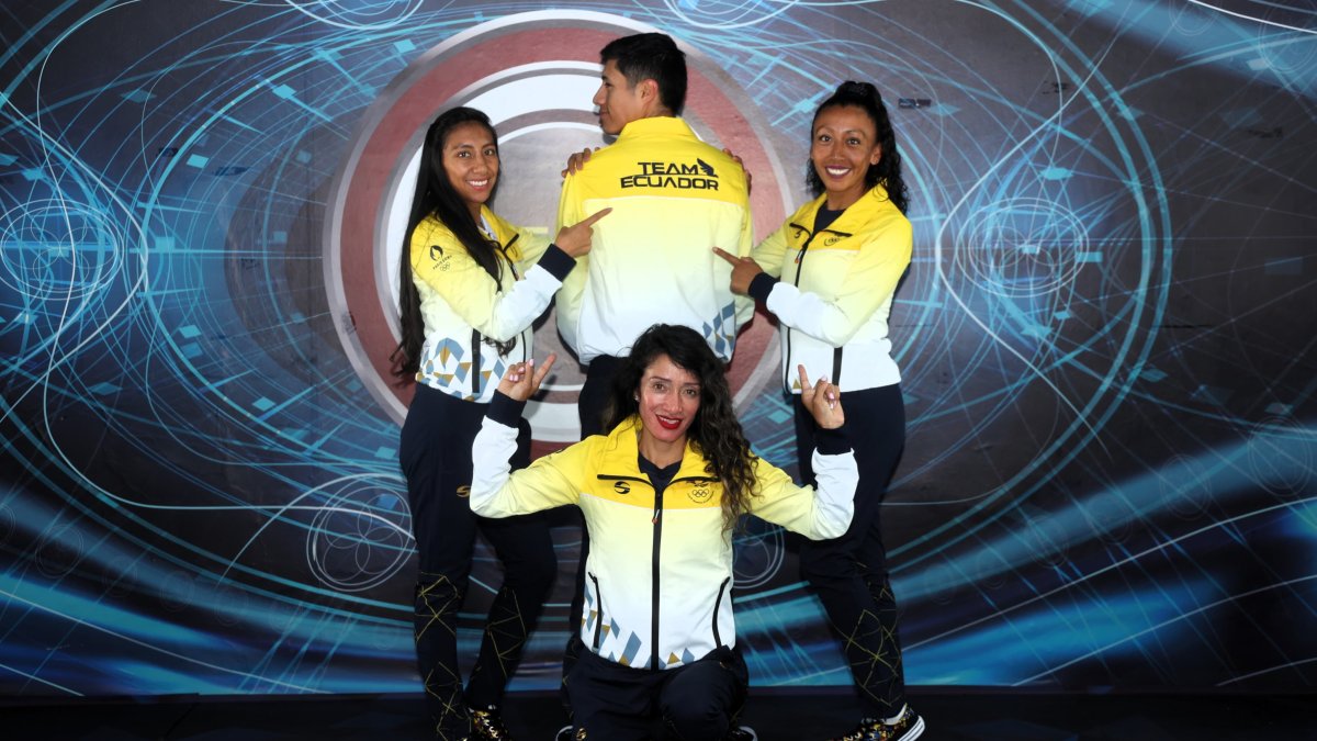 Team Ecuador está listo para los Juegos Olímpicos París 2024