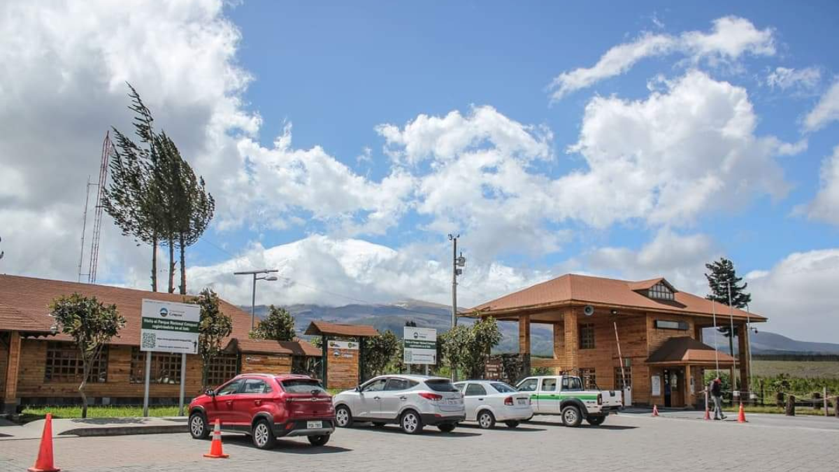 Una de las áreas protegidas de Ecuador