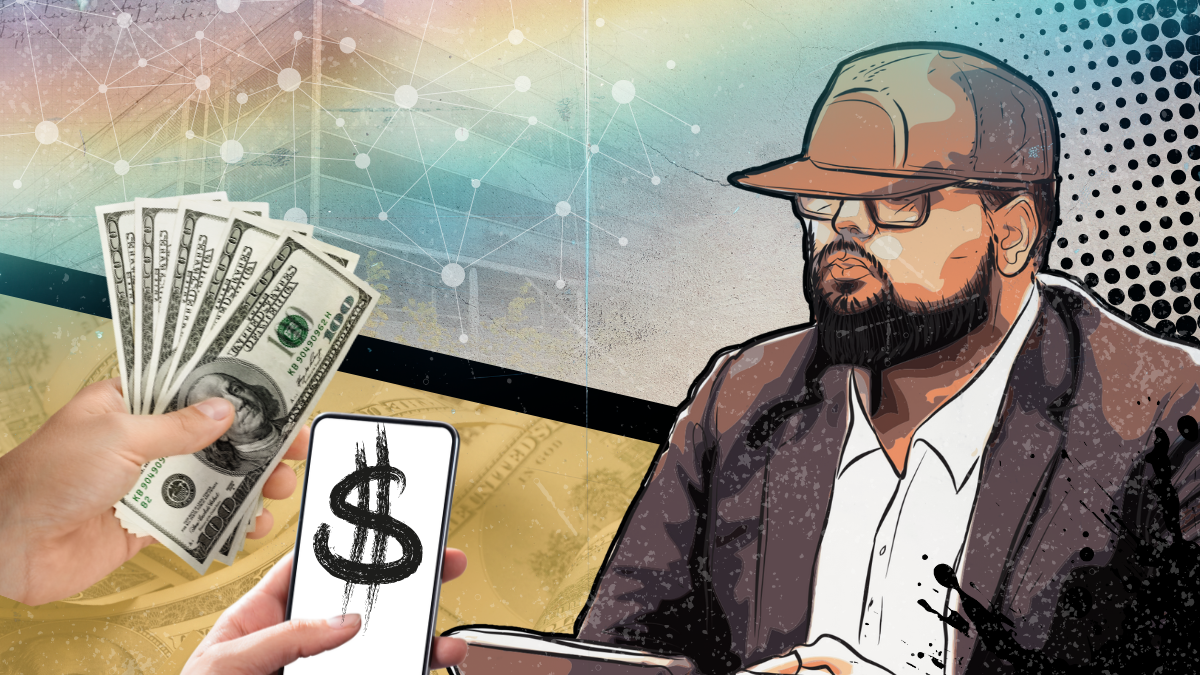 Ilustración para graficar este artículo relacionado con denuncias de estafa en torno a un personaje de redes sociales.