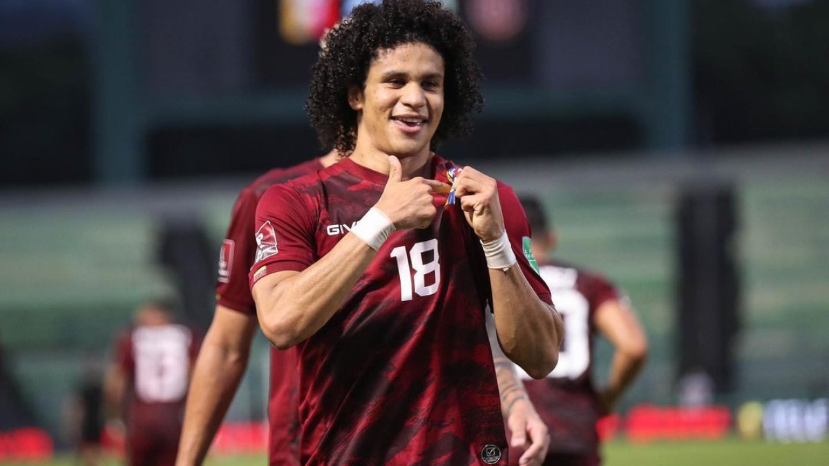 El jugador venezolano participó en los cuatro partidos de la Copa América