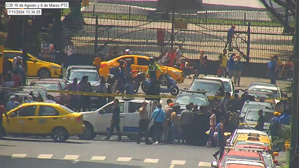 Guayaquil. ATM realiza cierre al tránsito vehicular en 6 de marzo y Vélez tras balacera.