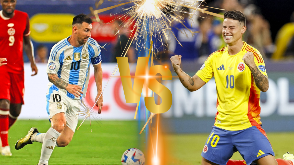 Messi, de Argentina, y James Rodríguez, de Colombia, comandarán a sus selecciones en la ofensiva.