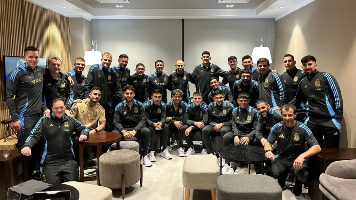 Selección olímpica de Argentina que participará en París 2024.