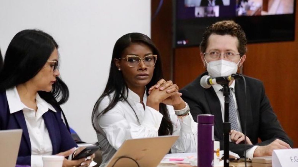 Un medio digital aseveró que la fiscal Diana Salazar tomaría licencia para afrontar su embarazo de alto riesgo.