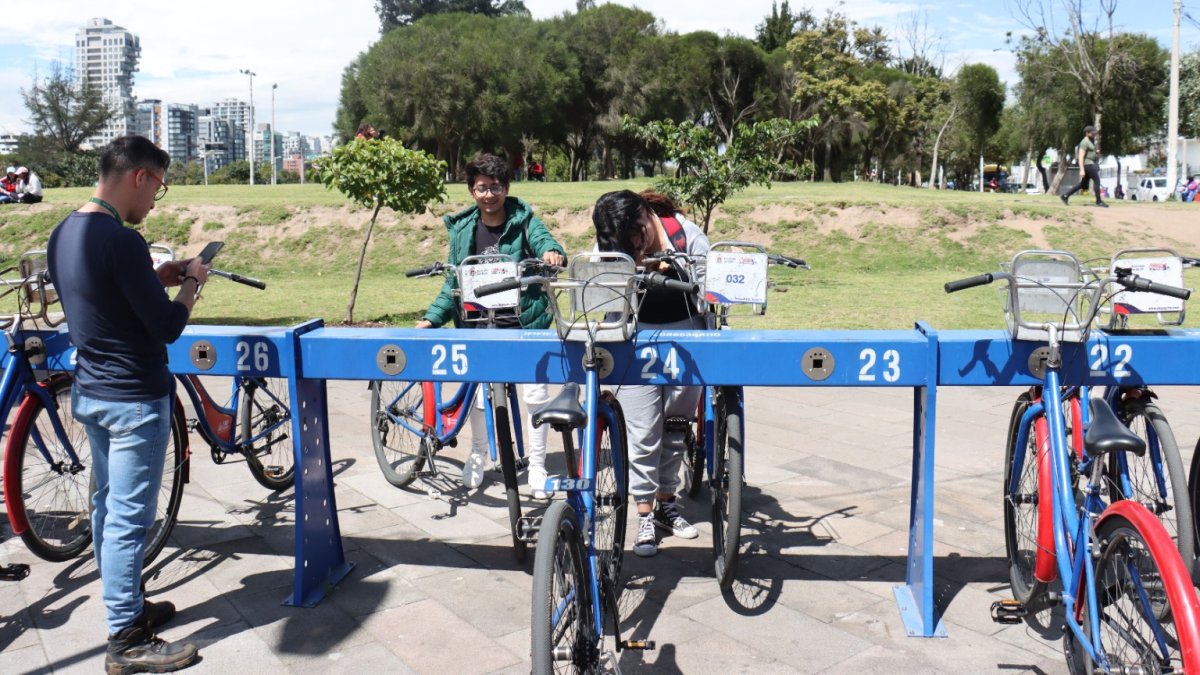 18.000 personas estaban registradas en la plataforma del sistema de bicicletas públicas.