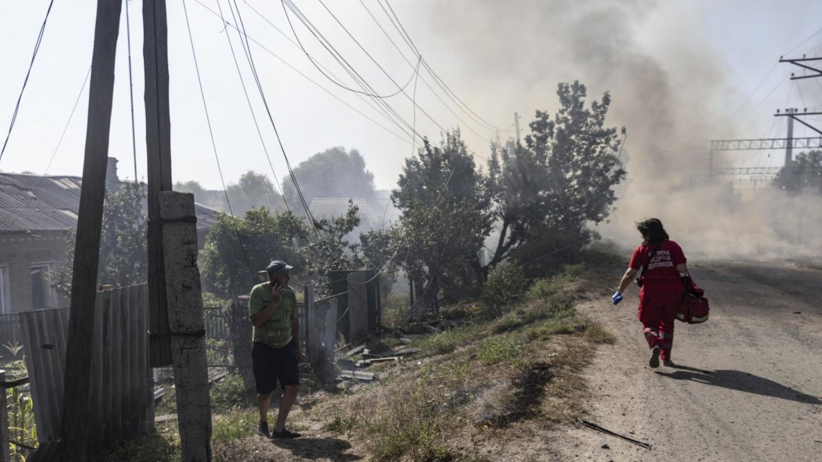 La localidad de Járkov ha sido una de las zonas más afectadas en Ucrania.