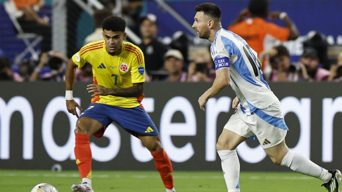 Argentina se enfrenta a Colombia por la final de la Copa América 2024.