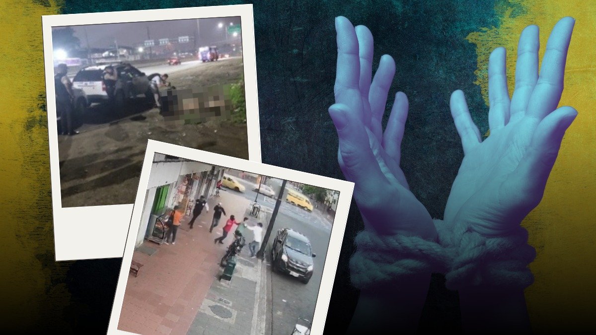 En la calle 10 de Agosto y avenida Quito, cuatro sujetos sometieron y se llevaron a un ciudadano. 