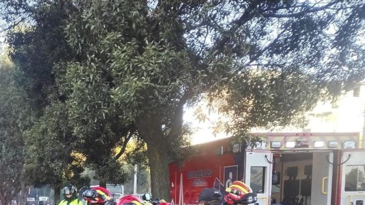 El siniestro de tránsito se registró en la avenida Simón Bolívar