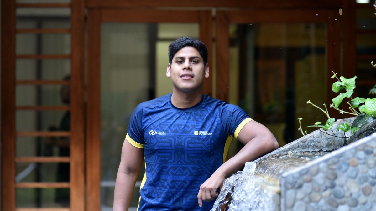 David Farinango está entre los mejores a nivel mundial en aguas abiertas.