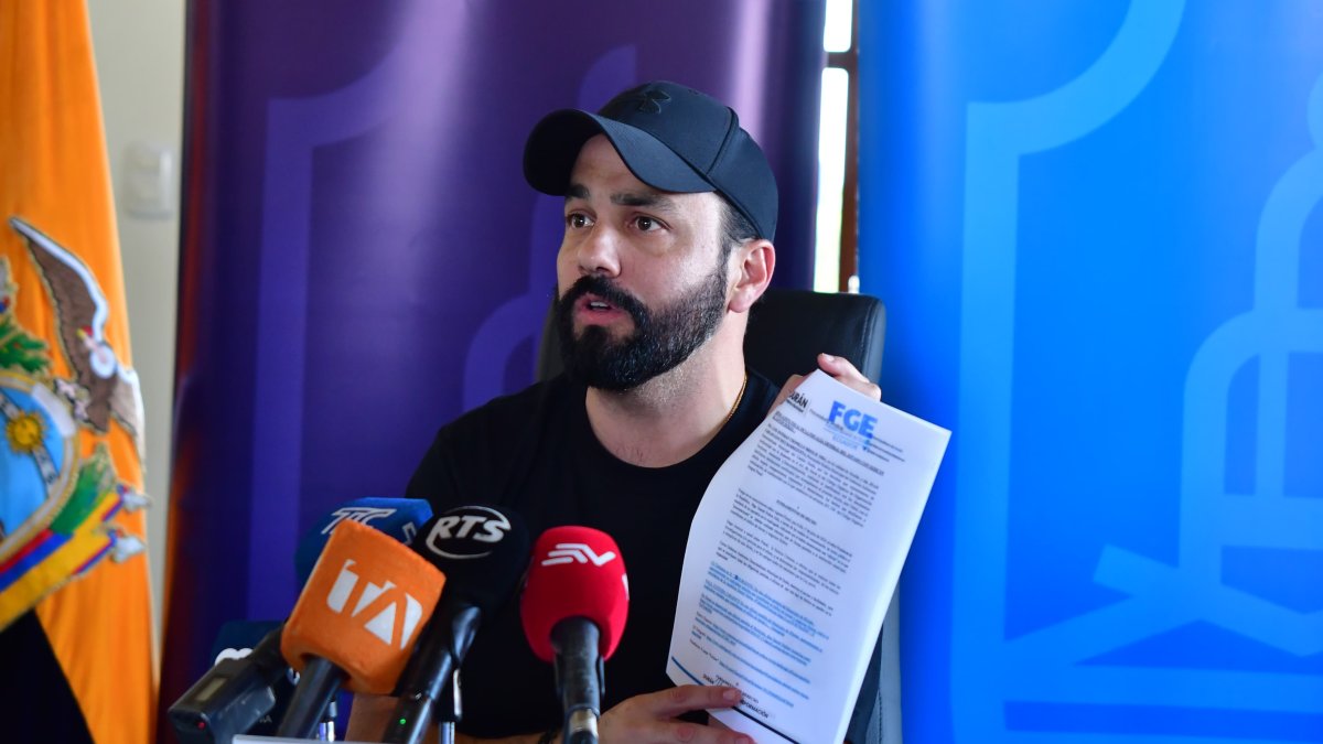 El alcalde de Durán, Luis Chonillo.