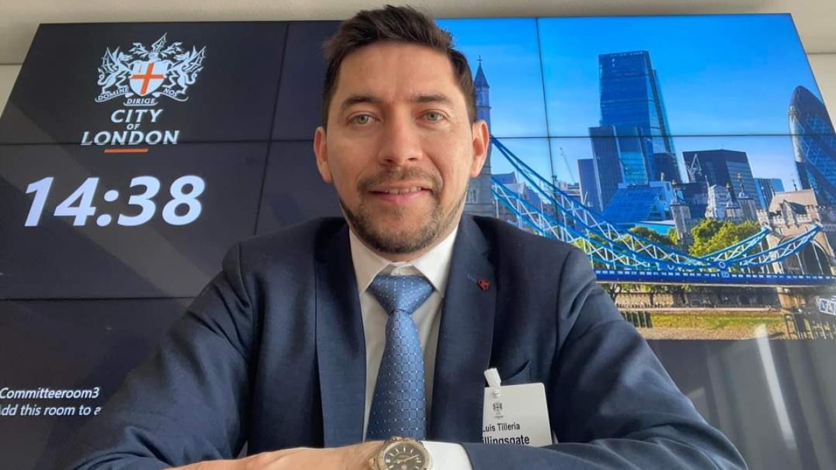 Trayectoria. Luis Felipe Tillería es empresario y vivió en Londres. Expuso su propuesta de trabajo en Guayaquil.