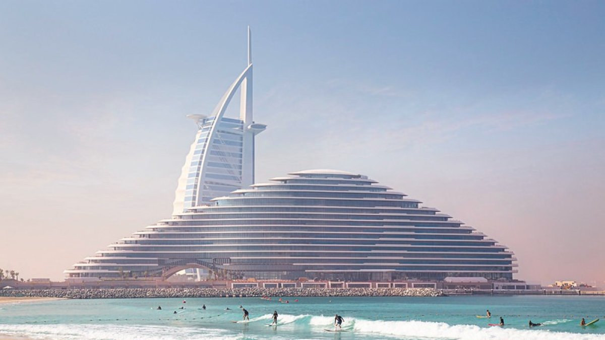 El lujoso hotel Jumeirah Marsa Al Arab.