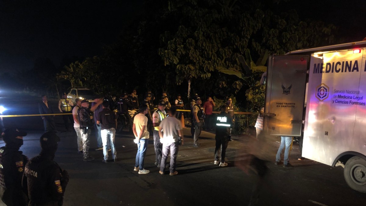 Las víctimas son miembros de una misma familia que abordaron el bus en Babahoyo.