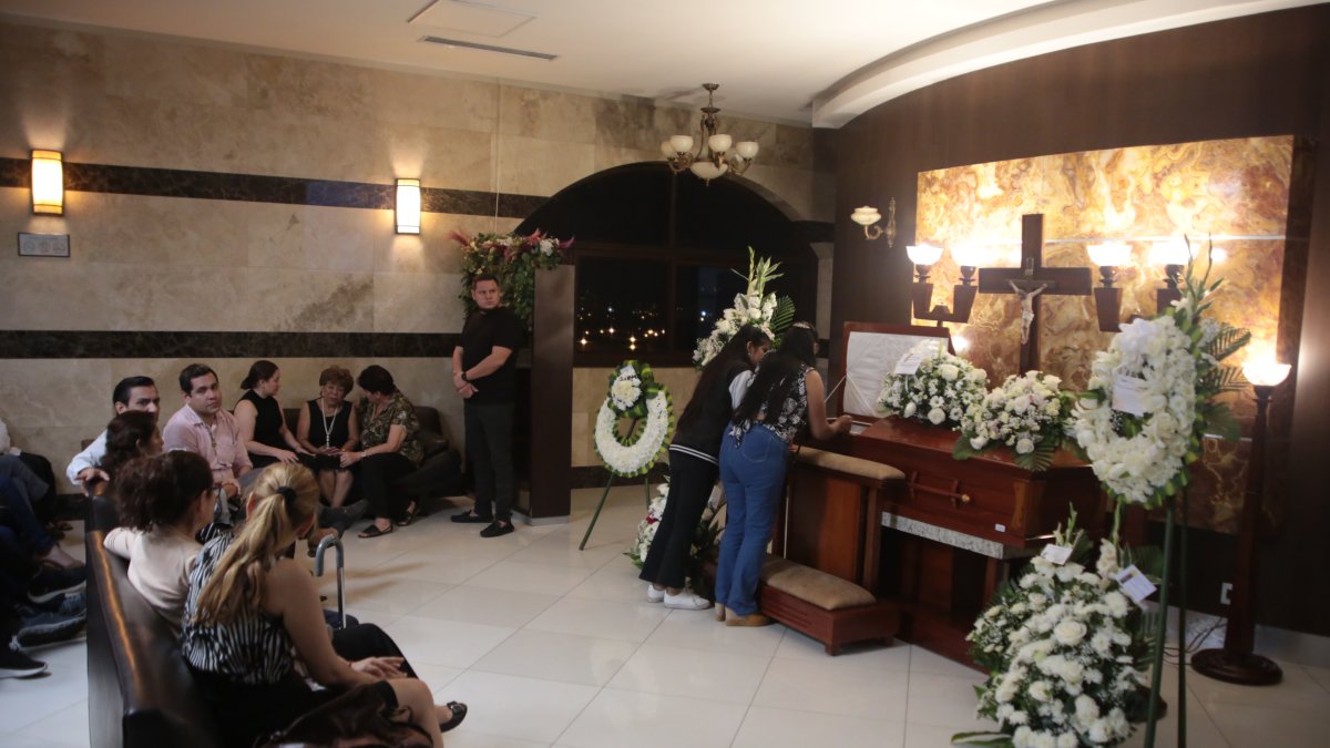 Los restos de Fresia Saavedra en Jardines de Esperanza.