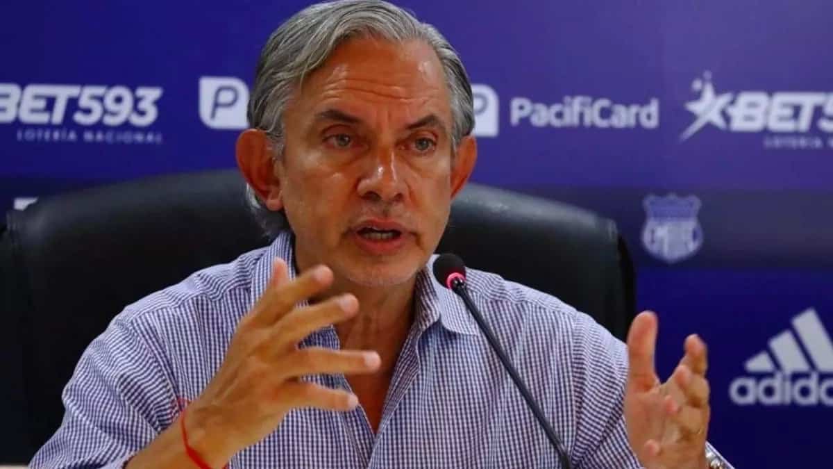 José Pileggi asumió el cargo de presidente de Emelec en 2022