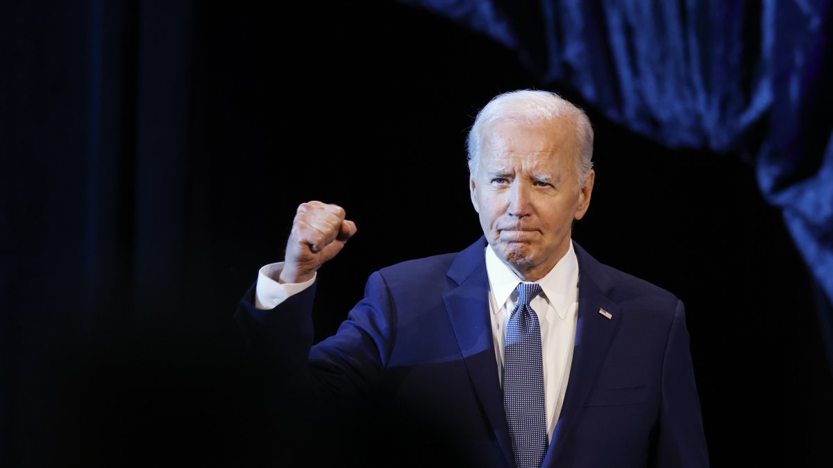 Joe Biden, durante la convención anual en Las Vegas de la Asociación Nacional para el Progreso de las Personas de Color.