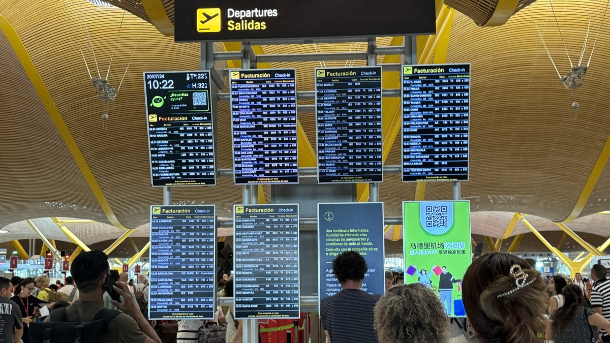 Madrid. Ayer, la mayoría de aeropuertos volvieron a restablecer sus servicios con normalidad.