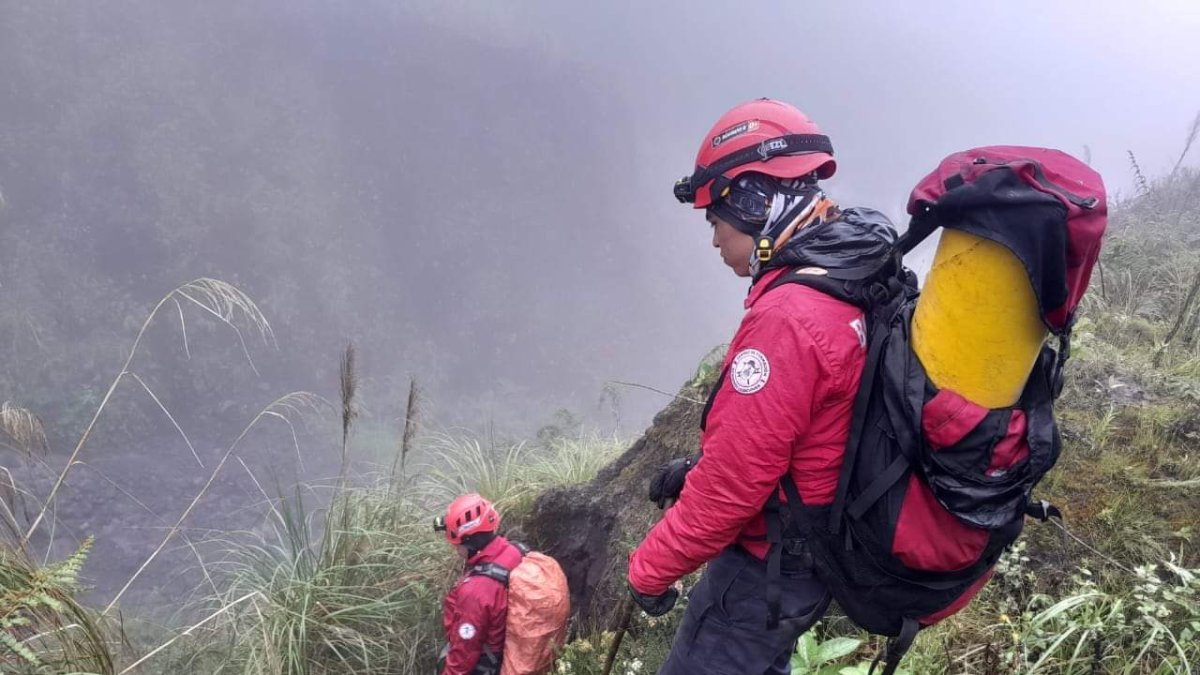 Las condiciones del clima no han ayudado en la búsqueda del excursionista.