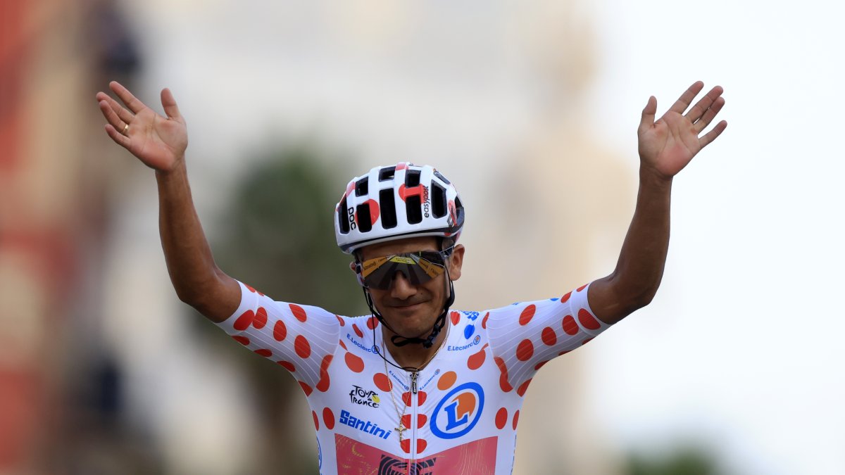 Richard Carapaz culminó siendo el Rey de la Montaña en el TOur de Francia 2024
