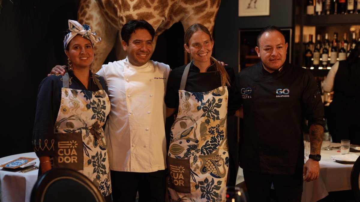 Exposición. Chefs ecuatorianos muestran la gastronomía en Londres.
