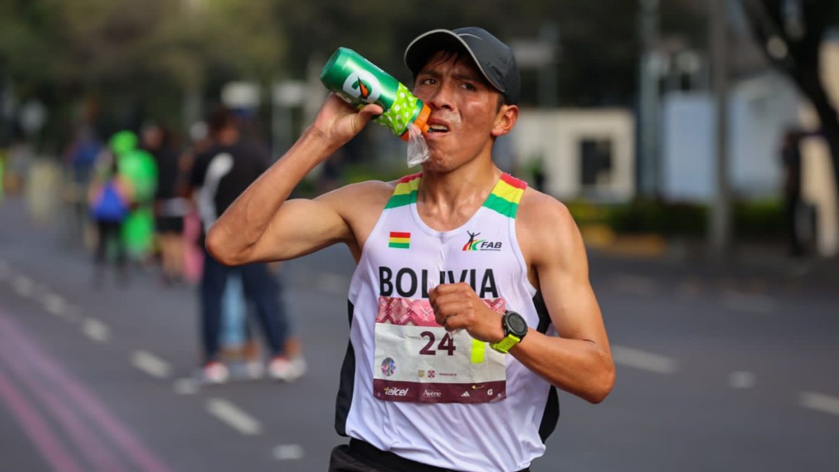 El atleta Héctor Garibay es uno de los cuatro deportistas clasificados por Bolivia a los Olímpicos de París 2024.