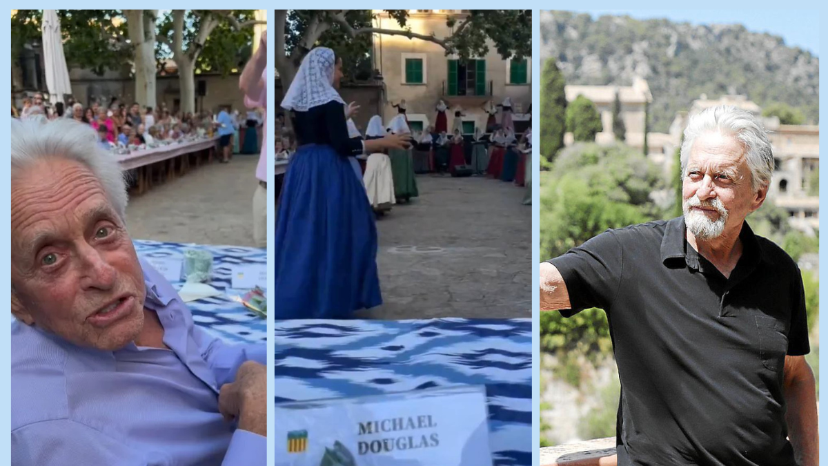 Mallorca y Michael Douglas llevan una relación de décadas.