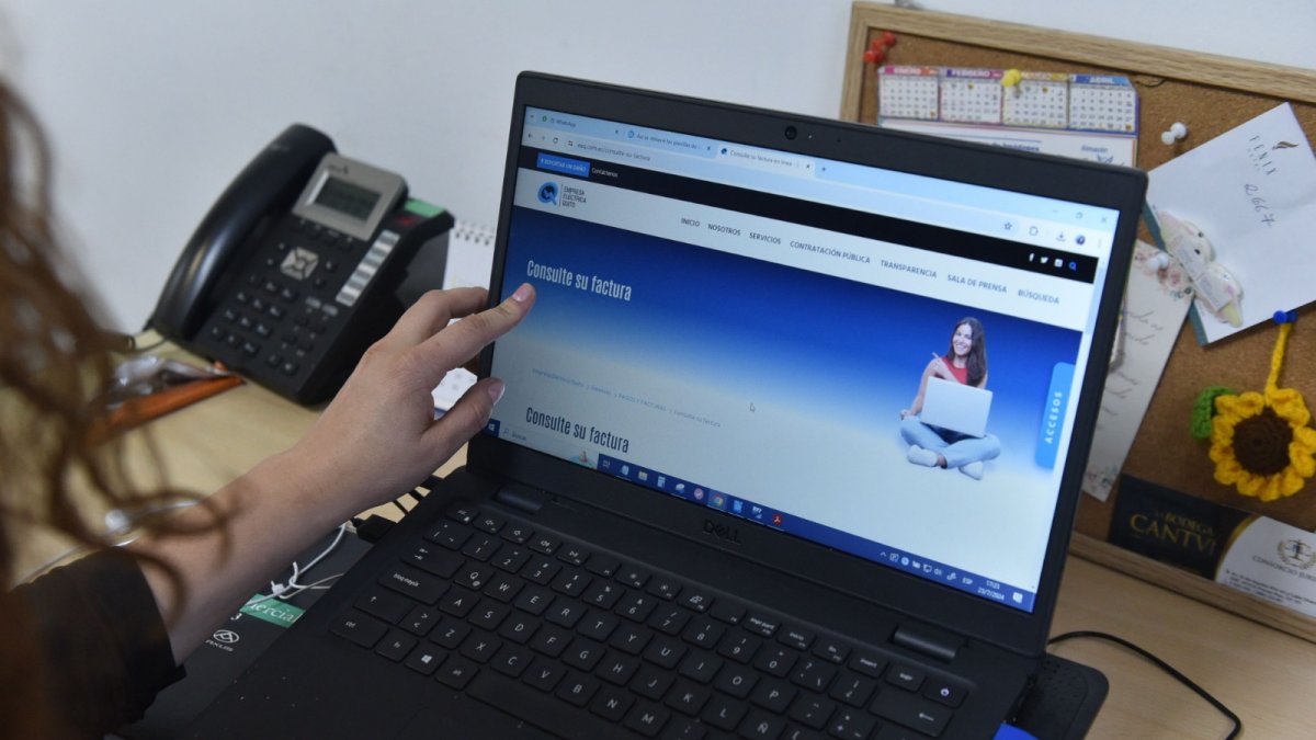 Ahora las planillas de luz se puede ver desde el sitio web de la Empresa Eléctrica