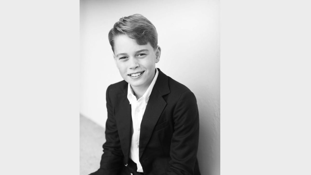 Esta nueva foto del príncipe George sigue la tradición que inició hace 11 años.