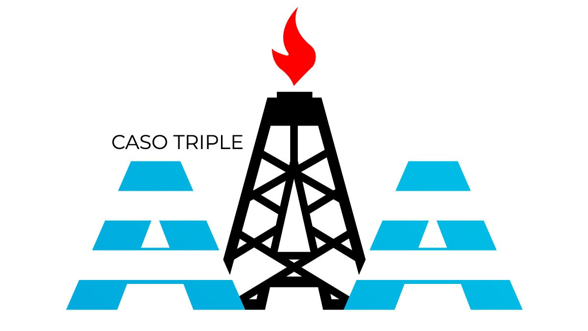 Hay quienes indican que el logo del caso Triple A guarda relación con la bandera de Guayaquil.