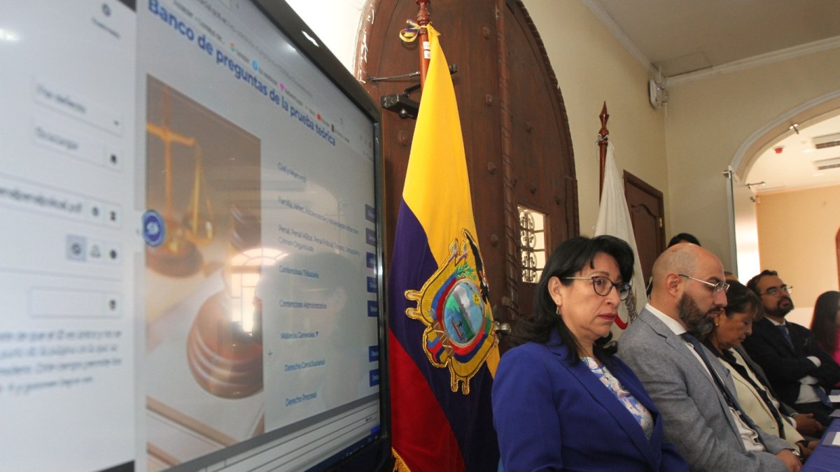 El concurso público para renovar la Corte Nacional de Justicia pasa a la recta final. Este 24 de julio de 2024 se liberaron las preguntas para la prueba.