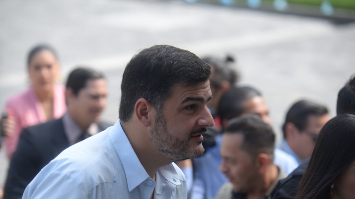 El alcalde de Guayaquil, Aquiles Álvarez.