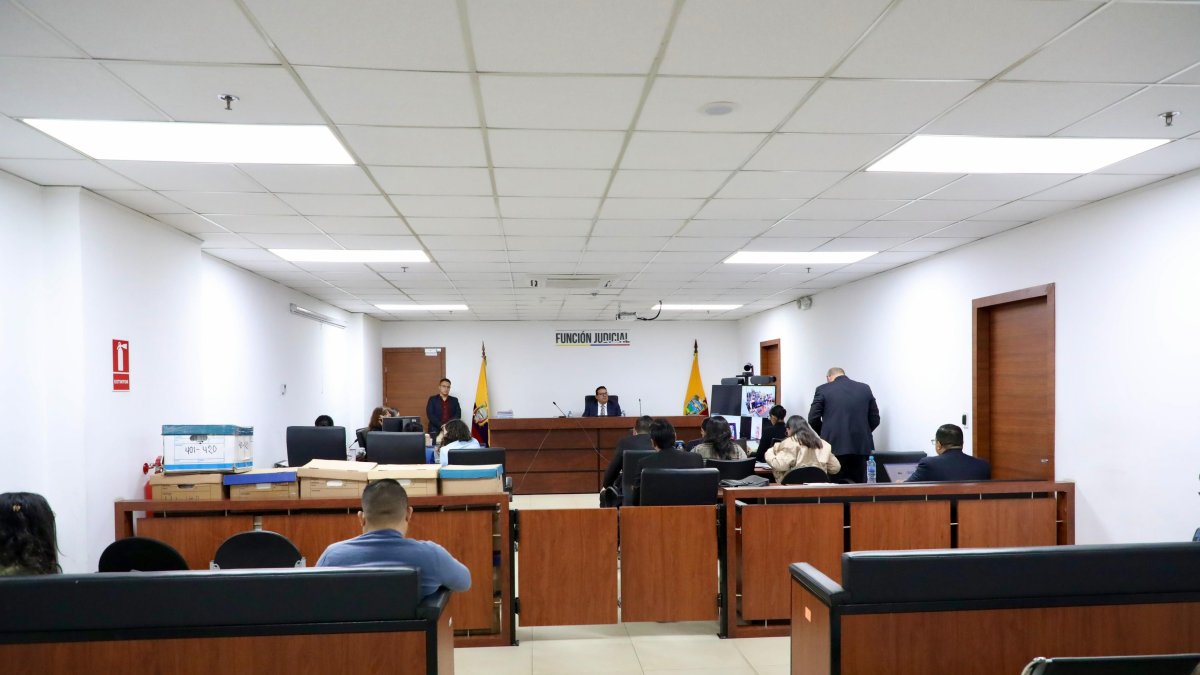 Audiencia. Este miércoles 24 de julio continuó la diligencia en torno al caso Encuentro.