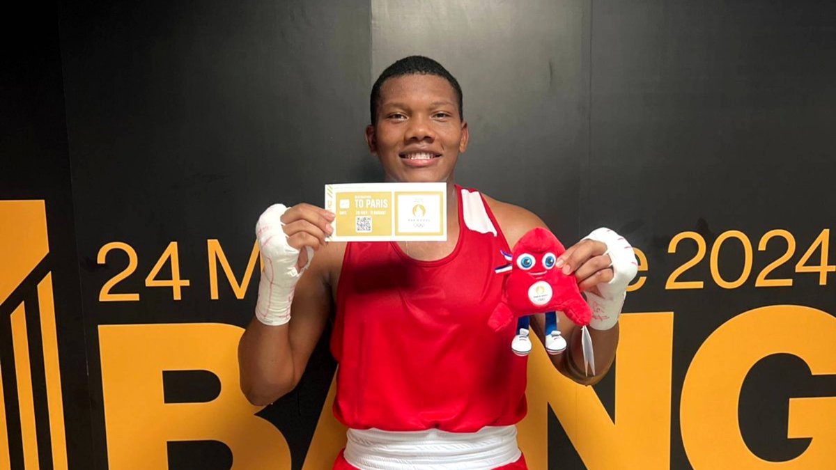 Congo obtuvo el boleto olímpico en el Clasificatorio Olímpico Mundial celebrado en Tailandia en a inicios de junio.