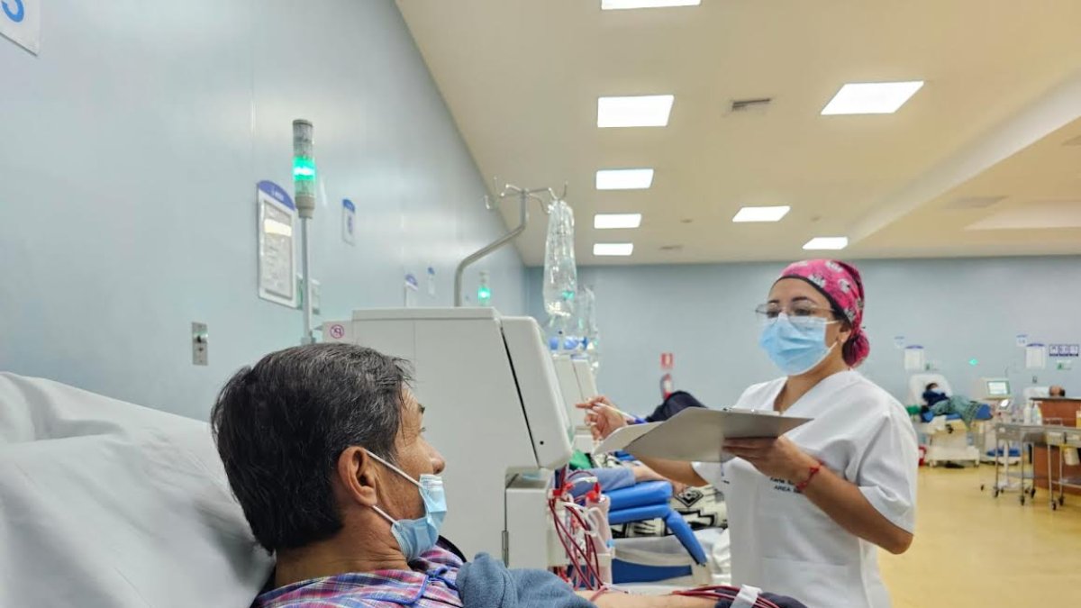 Dializadoras del IESS.