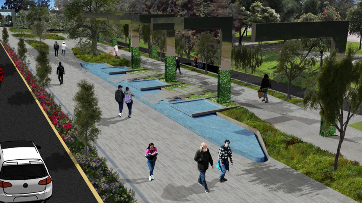 El nuevo bulevar tendrá una longitud de 1.4 kilómetros.