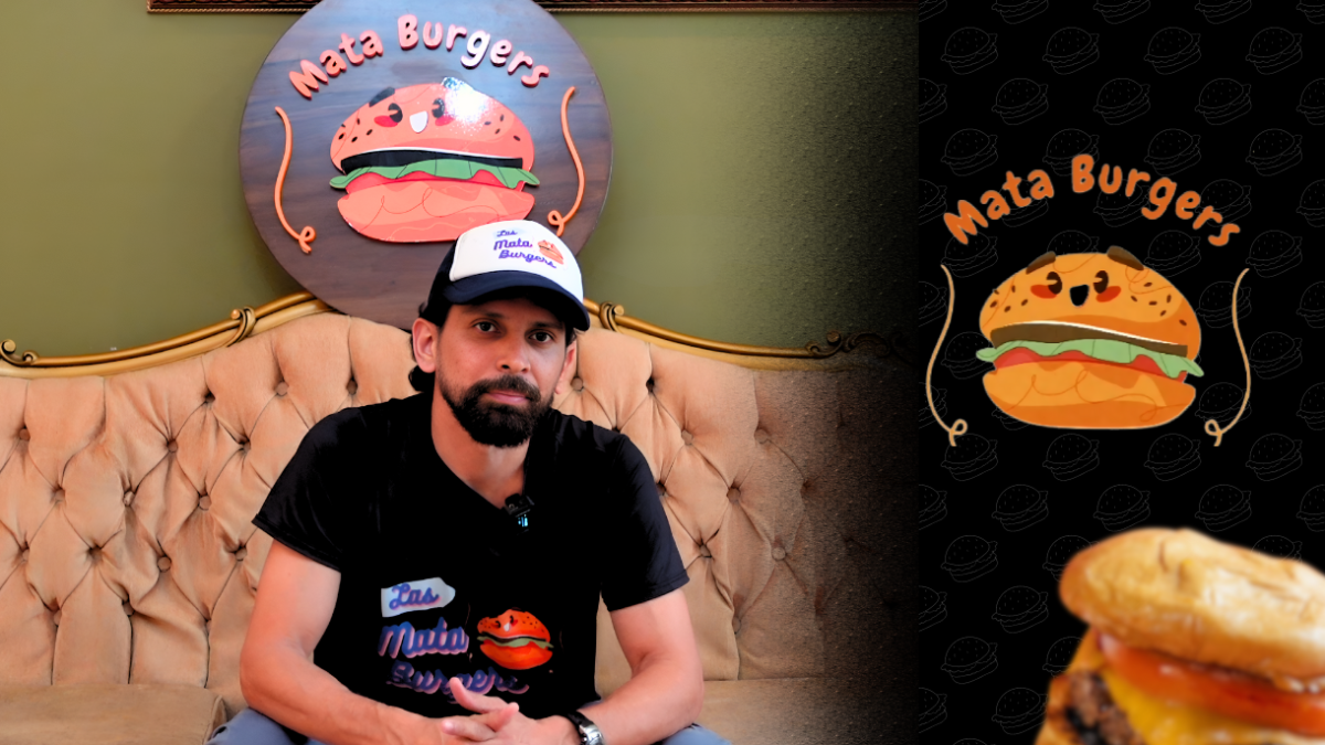 Andrés Mata, fundador de Mata Burguers