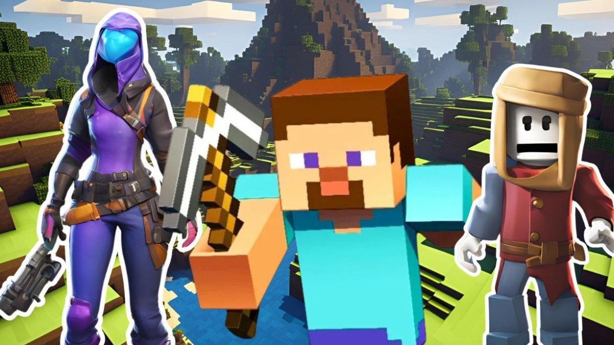 Los juegos de construcción como Minecraft, Roblox y Fortnite han capturado la atención de millones