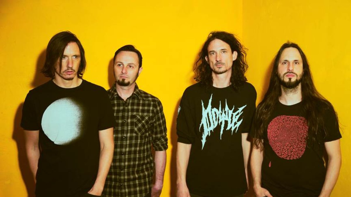 Mario Duplantier, Jean-Michel Labadie, Joe Duplantier y Christian Andreu forman Gojira, que puso la cuota metalera pesada en la ceremonia de apertura de París 2024.