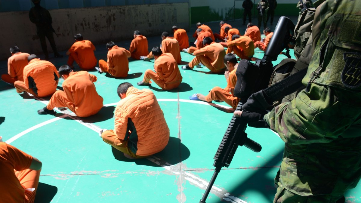 Administración. Desde la declaratoria del conflicto armado en enero pasado, Ecuador incrementó la presencia de militares en las prisiones.