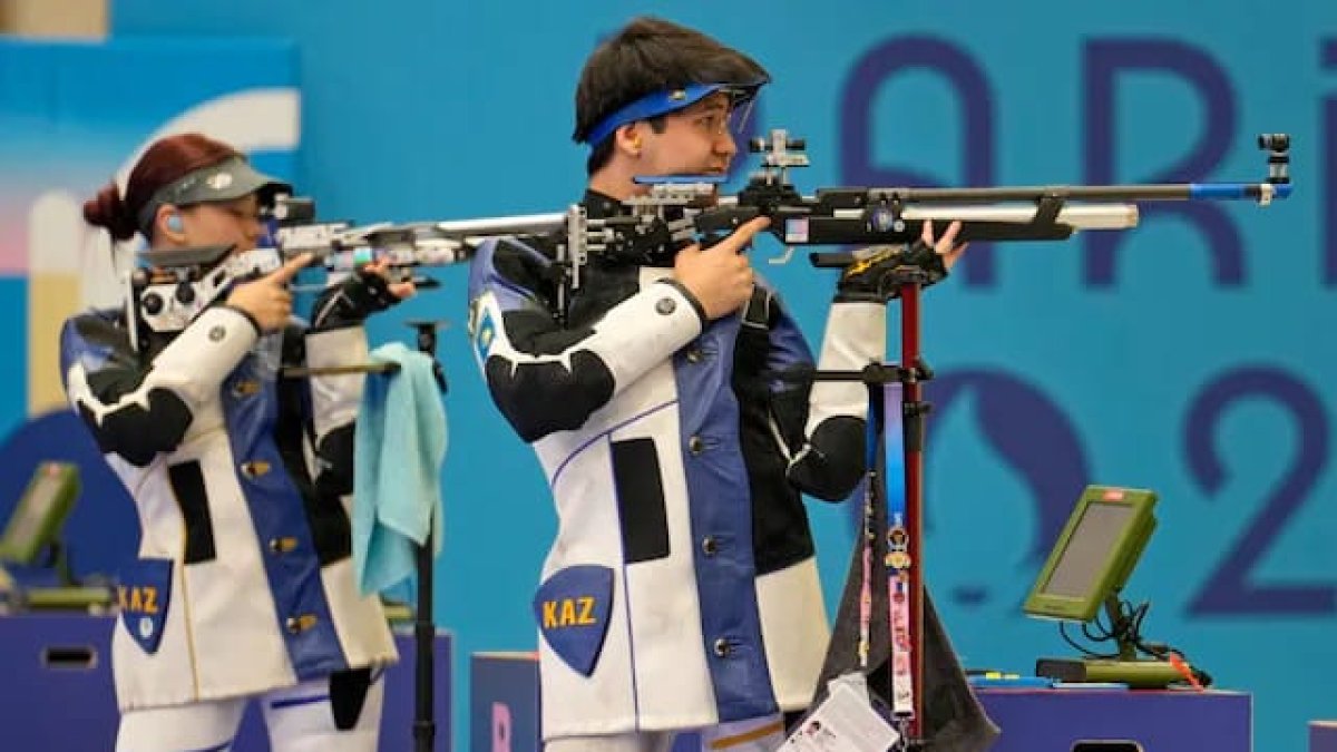 Los deportistas kazajos en los JJ. OO. de París 2024.