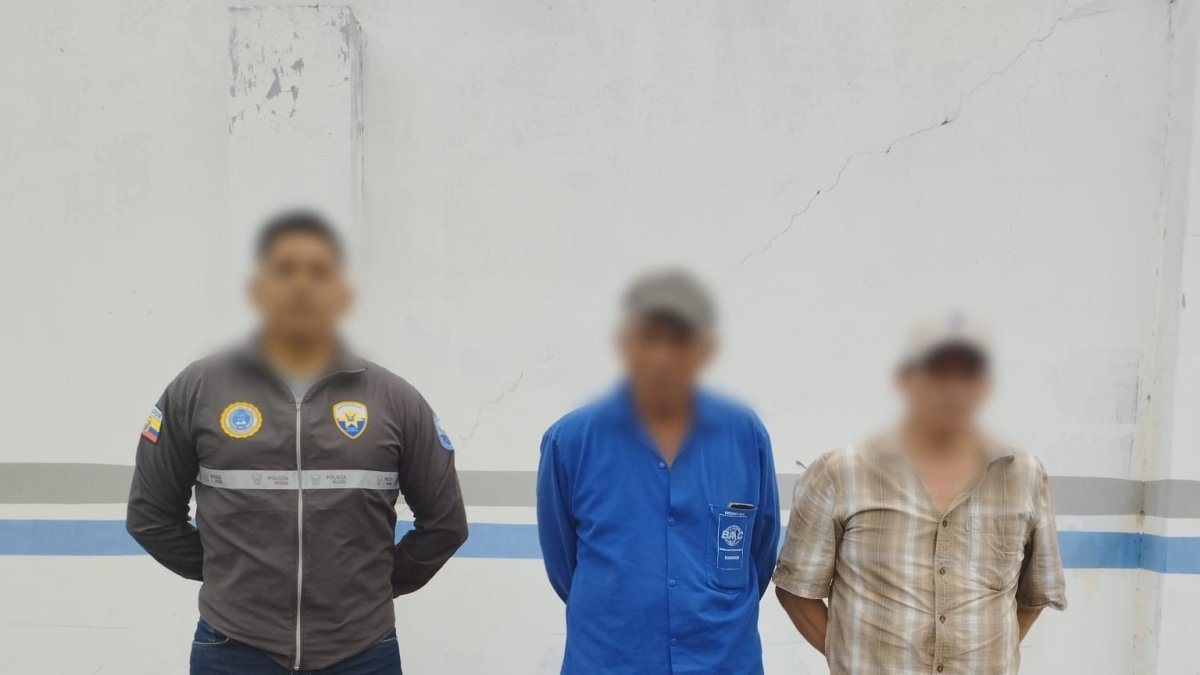 Los dos hombres considerados de alta peligrosidad estaban en Cayambe.