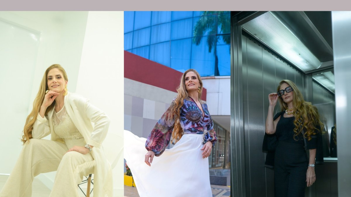 Los elegantes looks son clave en su estilo cuando no viste uniforme médico. 